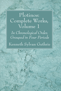 Paperback Plotinos: Complete Works, Volume 1 Book