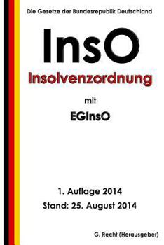Paperback InsO - Insolvenzordnung mit EGInsO [German] Book
