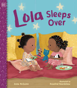 Hardcover Lola Sleeps Over Book