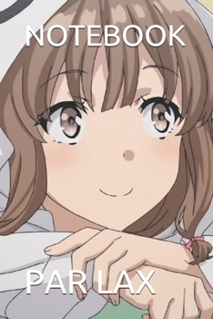 NOTEBOOK: Japanese Anime Lovers Gift Manga Senpai Notebook - Large 6 x 9 - Blush Notes 120 Pages