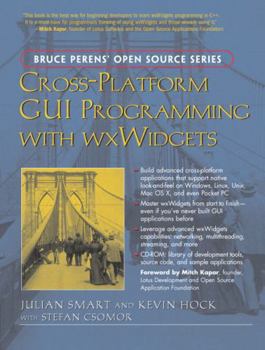 Paperback Cross-Platform GUI Programming with Wxwidgets Book