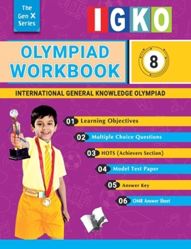 Paperback Olympiad Workbook General Knowledge Class 8 Book