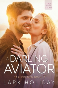 Paperback A Darling Aviator: Large Print Edition [Large Print] Book