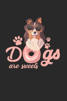 Paperback Border Collie Notebook: Diary Journal 6x9 inches with 120 Lined Pages Book