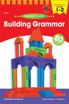Paperback Building Grammar Homework Booklet, Grades 1 - 2 Book