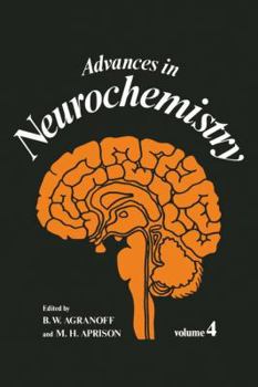 Paperback Advances in Neurochemistry Book