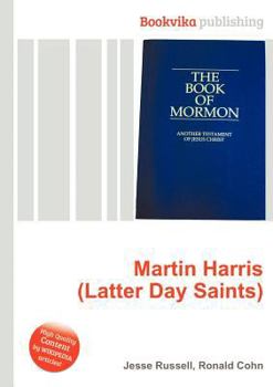 Paperback Martin Harris (Latter Day Saints) Book