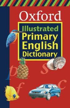 Paperback Illustrated Primary English Dictionary Book