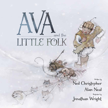 Hardcover Ava and the Little Folk Book