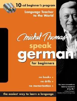 Audio CD Michel Thomas Speak German for Beginners: 10-CD Beginner's Program Book