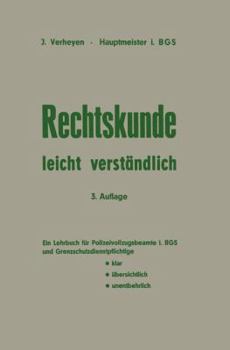 Paperback Rechtskunde -- Leicht Verständlich [German] Book