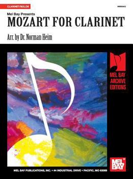 Paperback Mozart for Clarinet Book