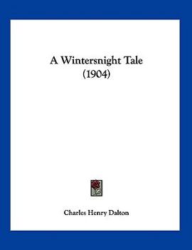Paperback A Wintersnight Tale (1904) Book