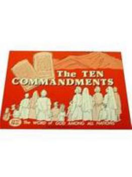 Paperback Ten Commandments Colouring Book (Colouring Books) Book