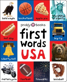 Board book First Words USA Book