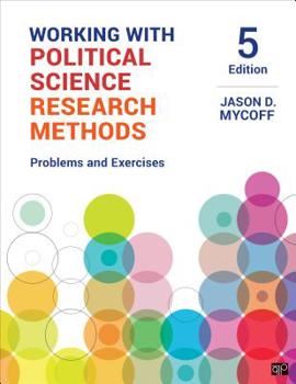 Paperback Working with Political Science Research Methods: Problems and Exercises Book