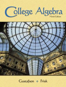 Hardcover College Algebra Book