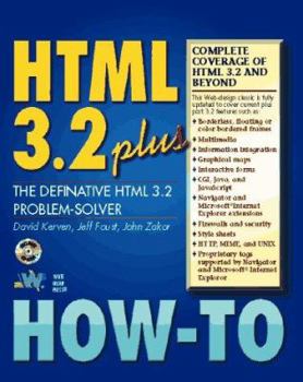 Paperback HTML 3.2 Plus How to with CD-ROM Book