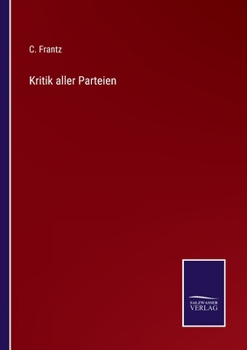 Paperback Kritik aller Parteien [German] Book