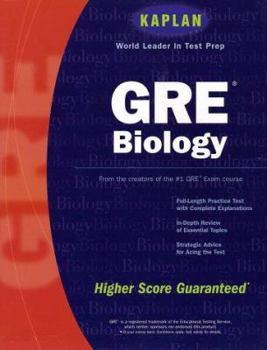Paperback Kaplan GRE Biology Book