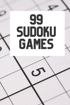 Paperback 99 Sudoku Games: Medium to Hard 6x9 inches Book