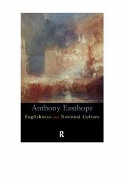 Hardcover Englishness and National Culture Book