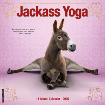Calendar Jackass Yoga 2025 12 X 12 Wall Calendar Book