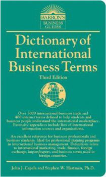 Paperback Dictionary of International Business Terms Book