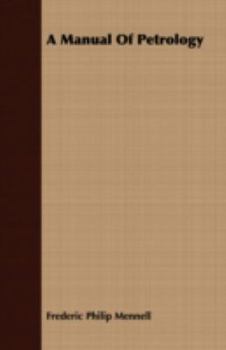 Paperback A Manual of Petrology Book