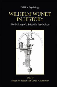 Paperback Wilhelm Wundt in History: The Making of a Scientific Psychology Book