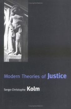 Hardcover Modern Theories of Justice Book