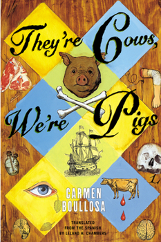 Paperback They're Cows, We're Pigs Book