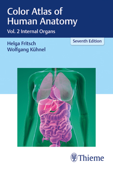 Paperback Color Atlas of Human Anatomy: Vol. 2 Internal Organs Book