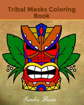 Paperback Tribal Masks Coloring Book