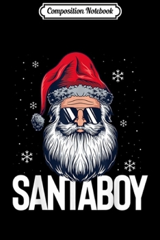 Paperback Composition Notebook: Santa Claus Merry Christmas Gift Womens Mens Journal/Notebook Blank Lined Ruled 6x9 100 Pages Book