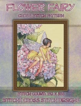 Paperback Flower Fairy Cross Stitch Pattern Book