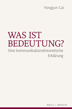 Paperback Was Ist Bedeutung? [German] Book