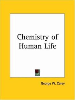 Paperback Chemistry of Human Life Book