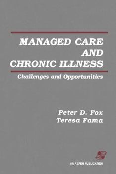 Paperback Managed Care & Chronic Illness Book