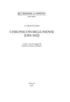 Chronicon bellunense (1383-1412)