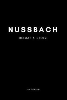 Nußbach: Notizblock A5 120 Seiten | Punktraster | Notizbuch für deine Stadt (German Edition)