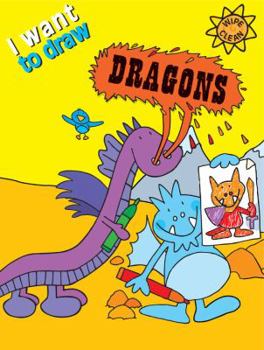 Paperback I Want to Draw Dragons [With Marker] Book