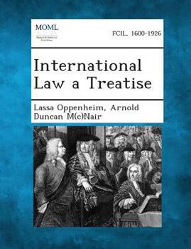 Paperback International Law a Treatise Book