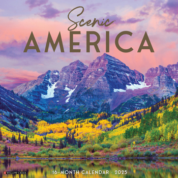 Unknown Binding Scenic America 2025 12 X 12 Wall Calendar Book