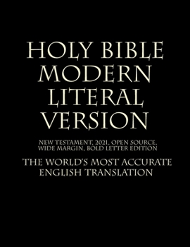 Paperback Holy Bible - Modern Literal Version Book