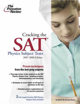 Paperback Cracking the SAT: Physics Subject Test Book