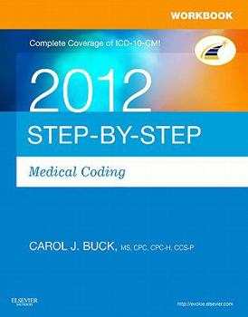 Paperback Step-By-Step Medical Coding Workbook Book