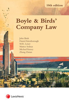 Paperback Boyle & Birds' Company Law Book