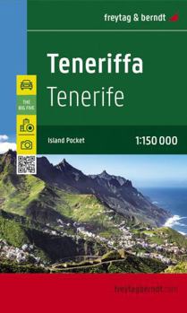 Map Tenerife, Island Pocket map 1:150,000 Book