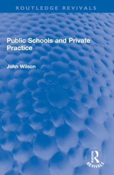 Paperback Public Schools and Private Practice Book